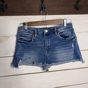 Blank NYC wedge short denim shorts size 27